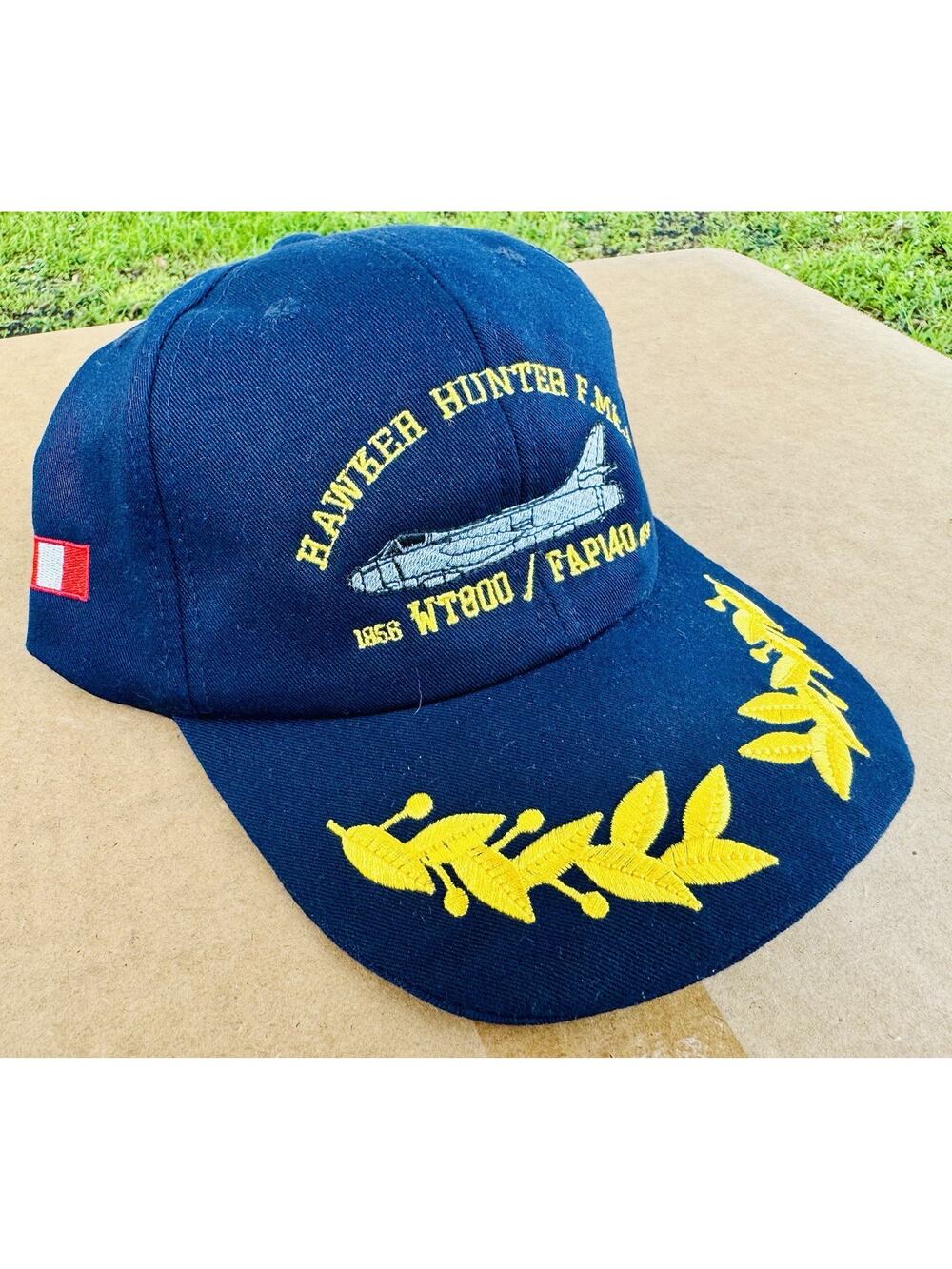 Rare Hawker Hunter F.M.L Veteran WT800 FAP140Aviation Military Commemorative Cap